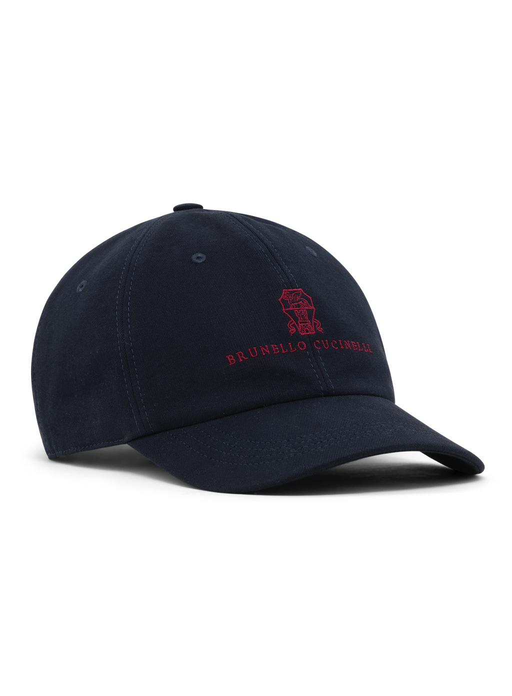 Baseball cap van katoen met logo | BLUE NAVY