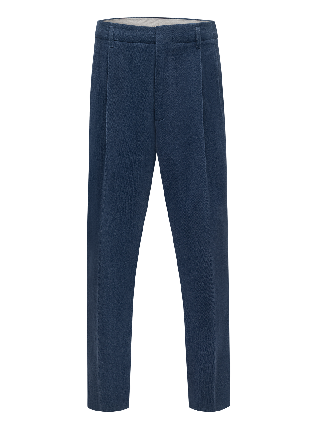 Denimlook pak van fluweel katoen | Blue Denim
