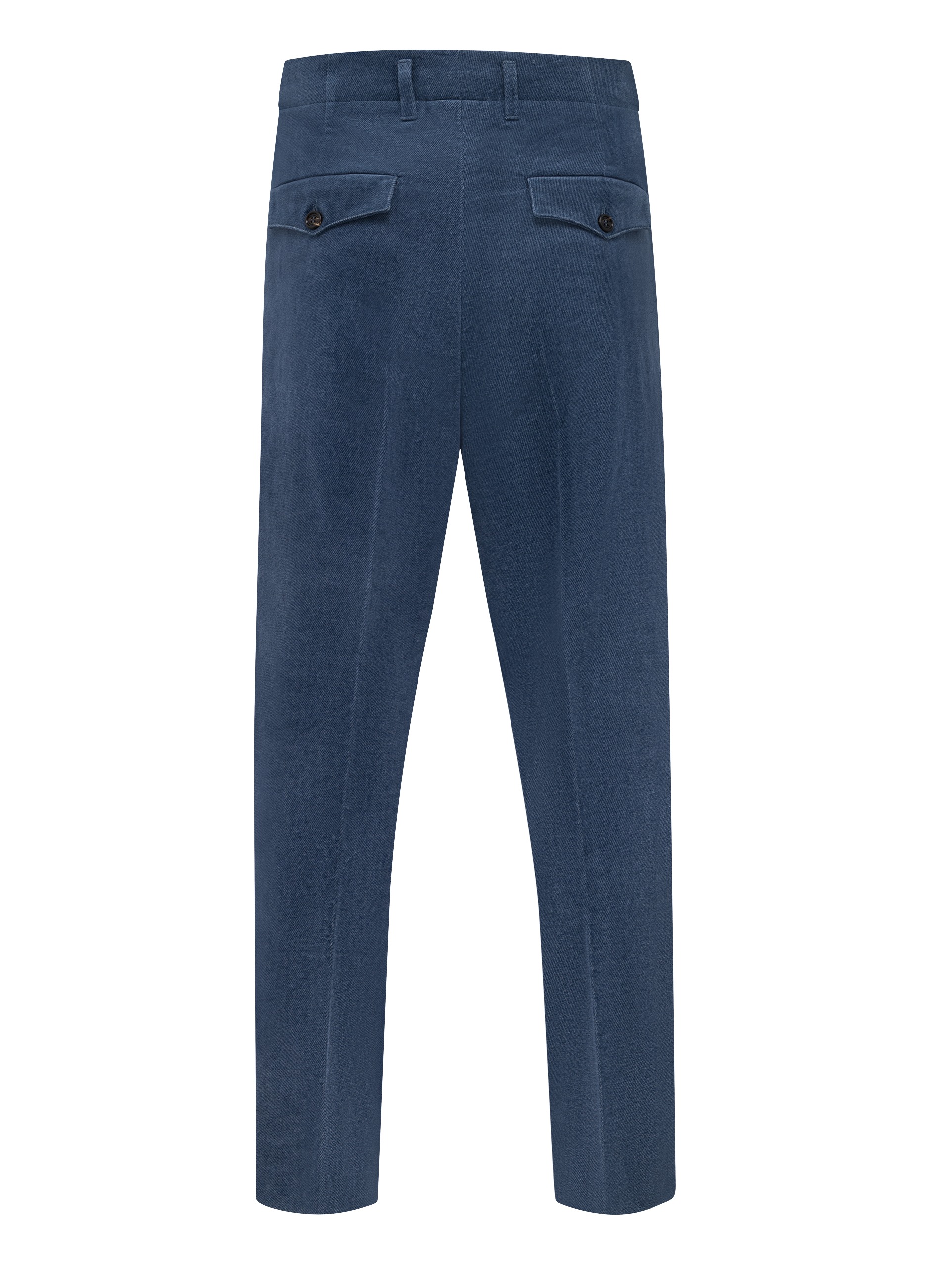 Denimlook pak van fluweel katoen | Blue Denim