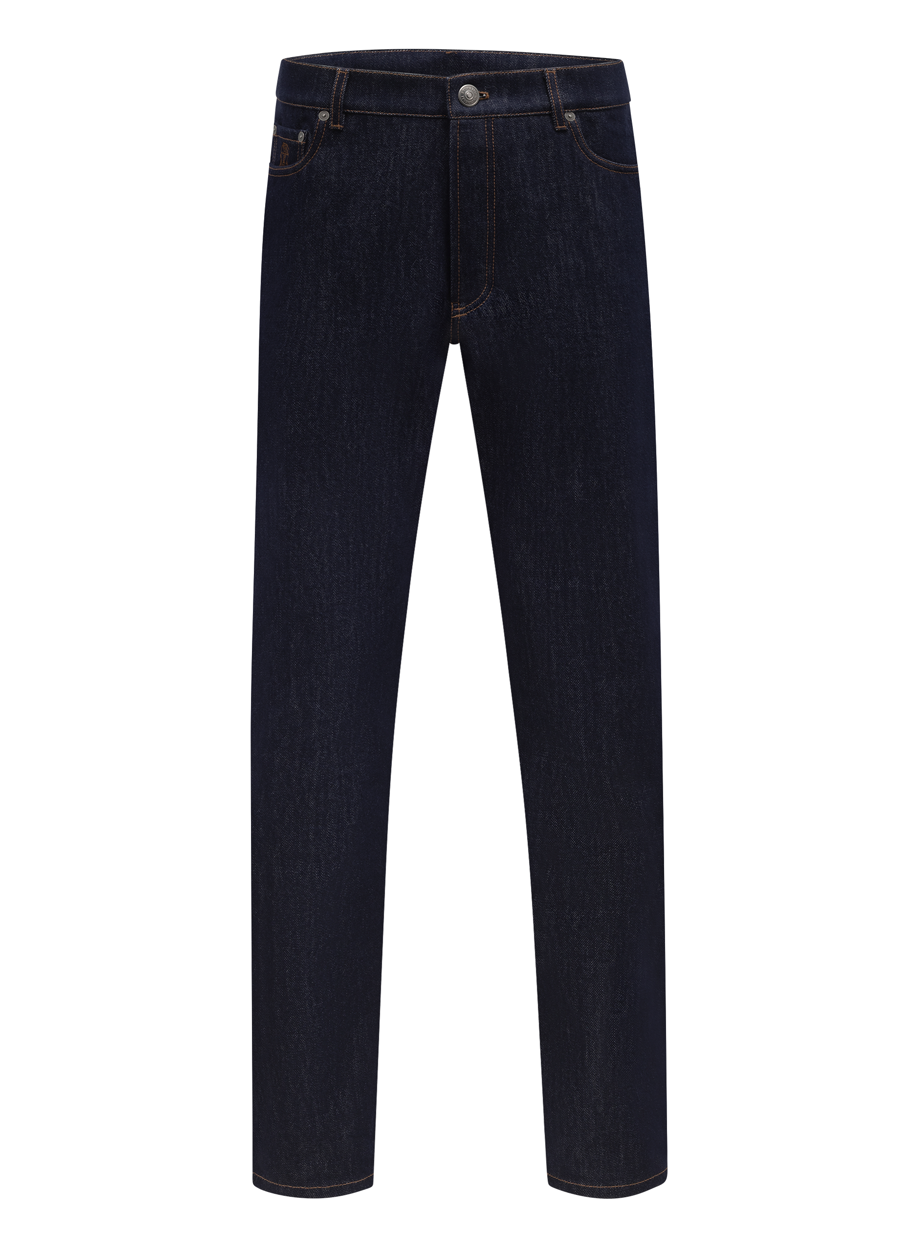 5-pocket jeans van katoen | BLUE NAVY