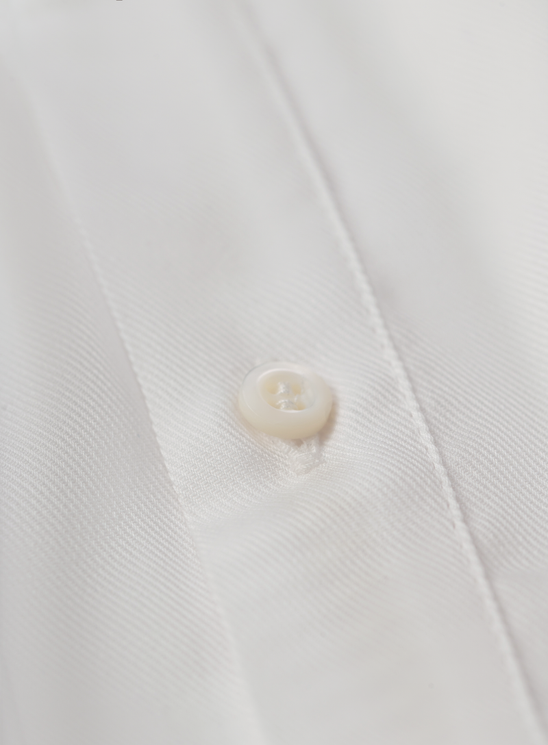 Garment-dyed overhemd van katoen