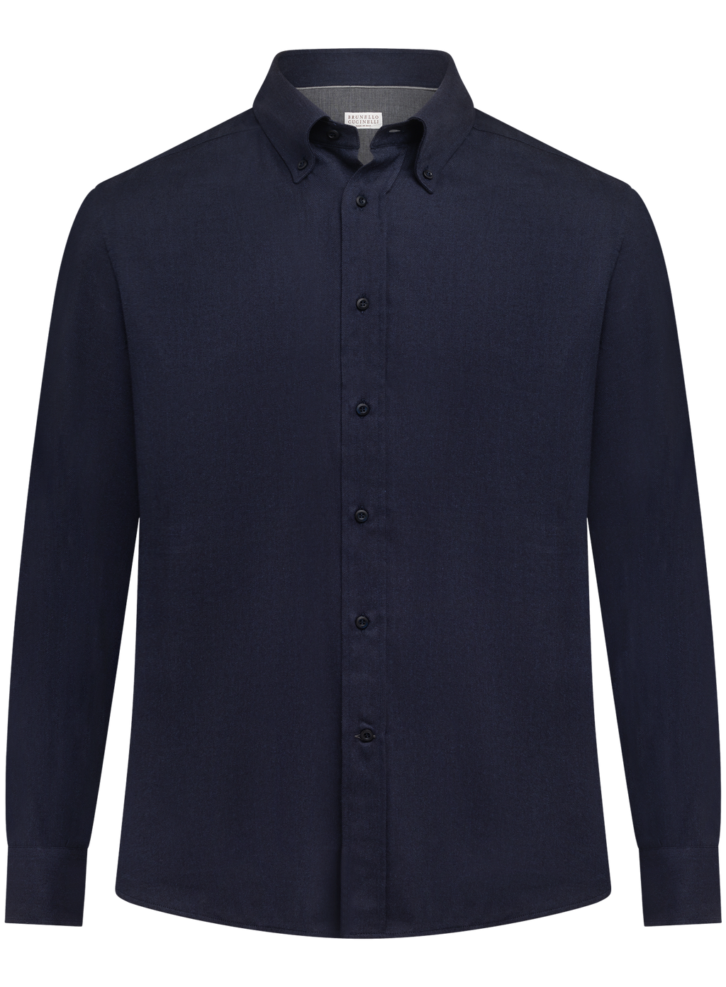Button-down overhemd van katoen | BLUE NAVY
