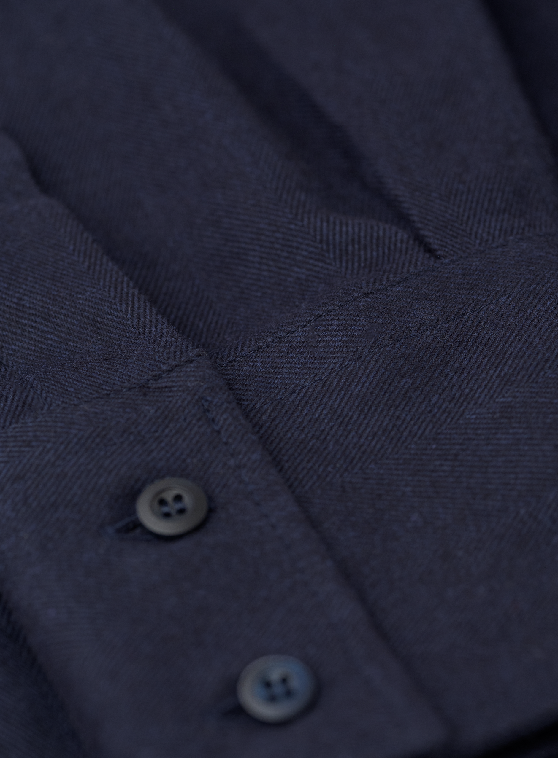 Button-down overhemd van katoen | FULL_WIDTH | BLUE NAVY
