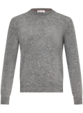 Trui van alpaca, cashmere en wol | Grijs