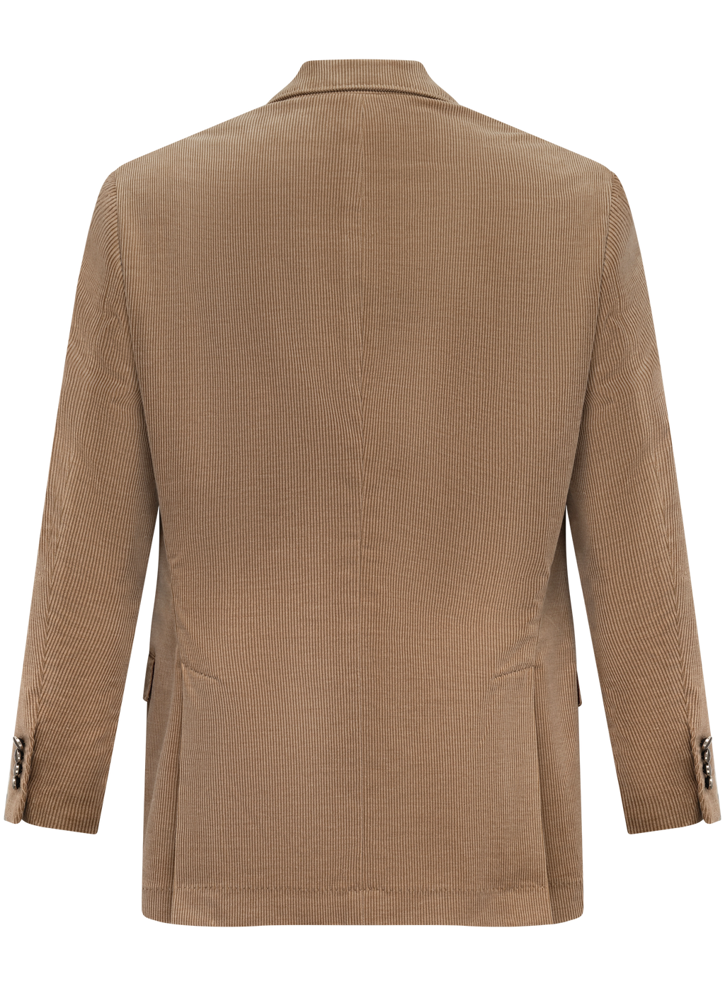 Corduroy pak van katoen en cashmere | Camel