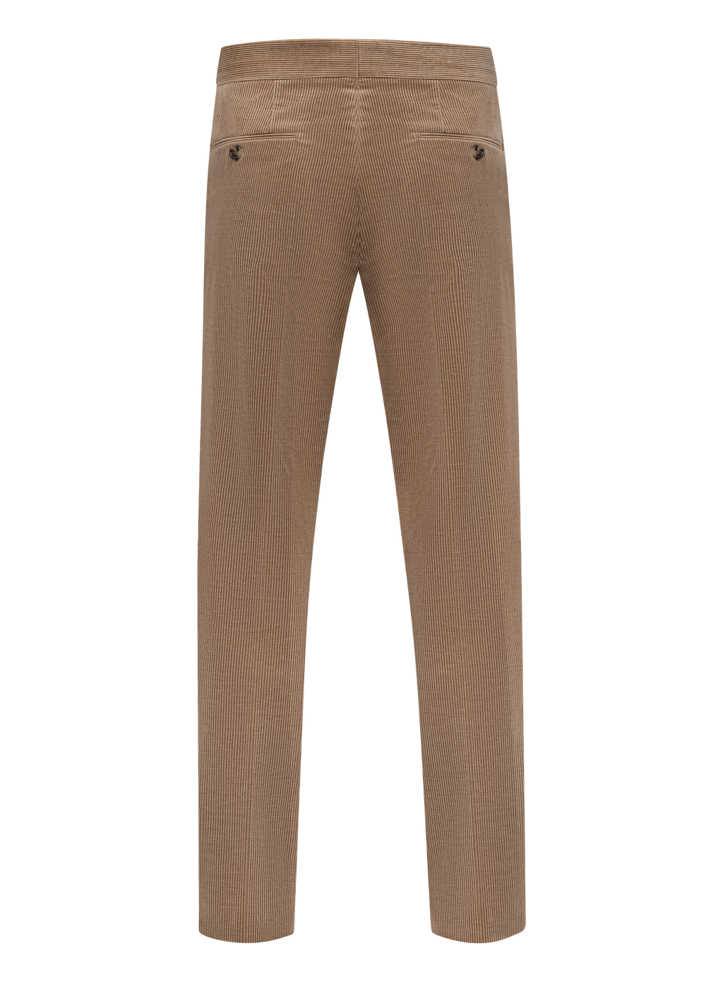 Corduroy pak van katoen en cashmere | Camel