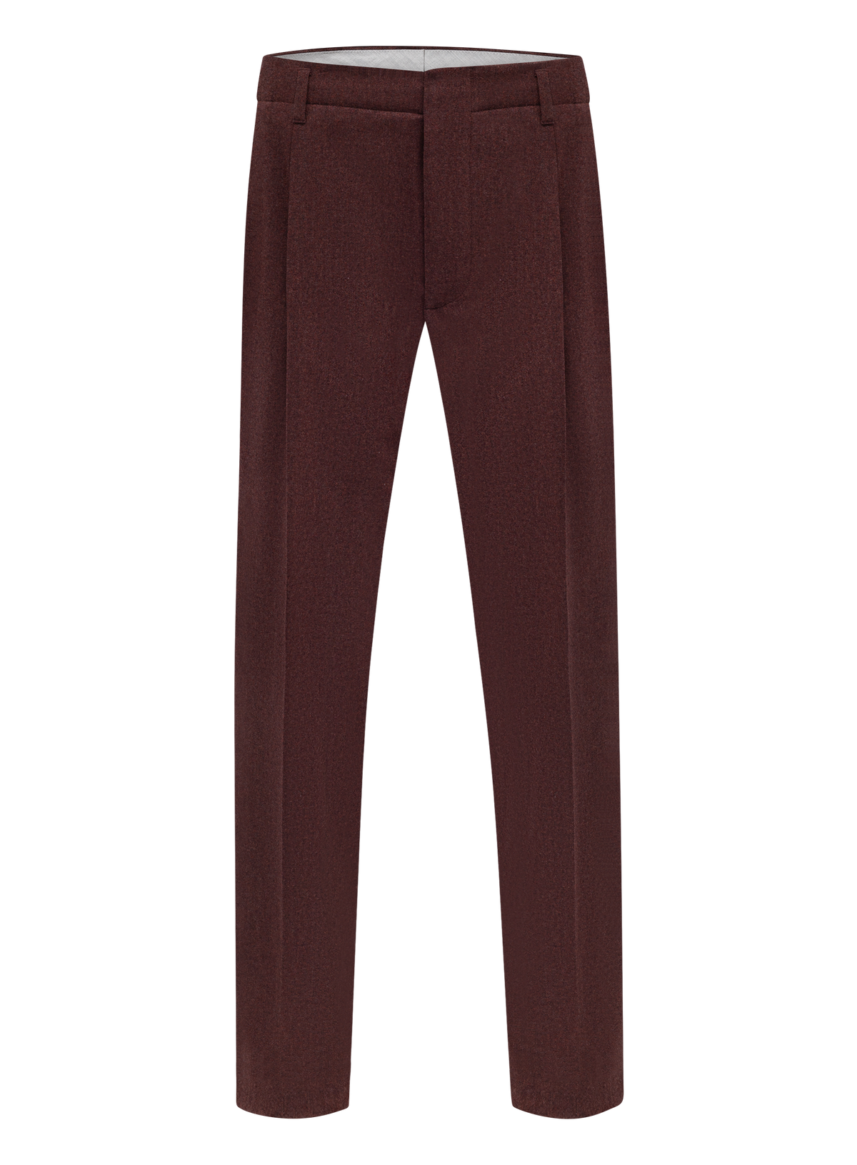 Double breasted pak van scheerwol en cashmere | Bordeaux