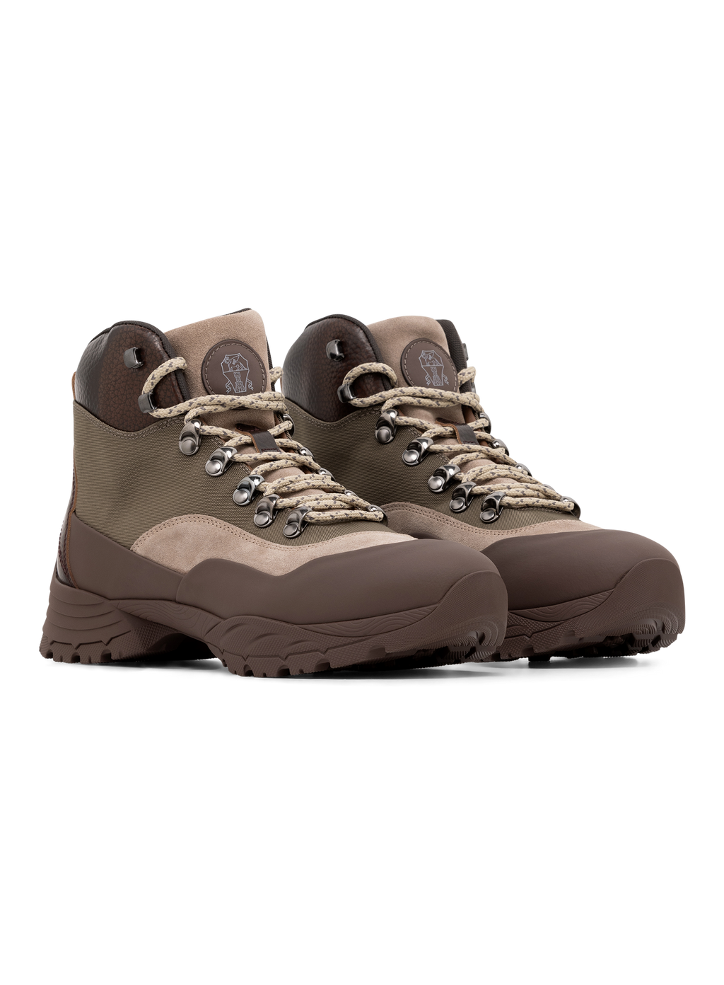 Hiking boots in leer | Bruin