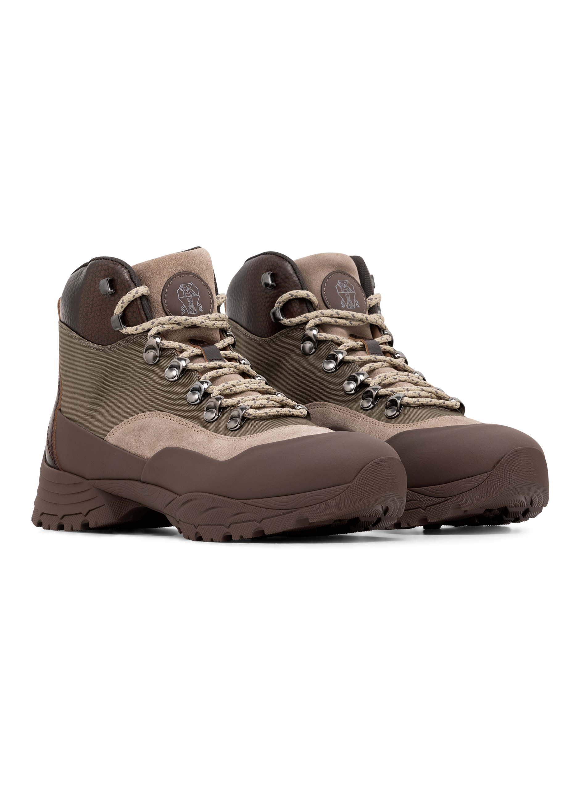Hiking boots in leer | Bruin