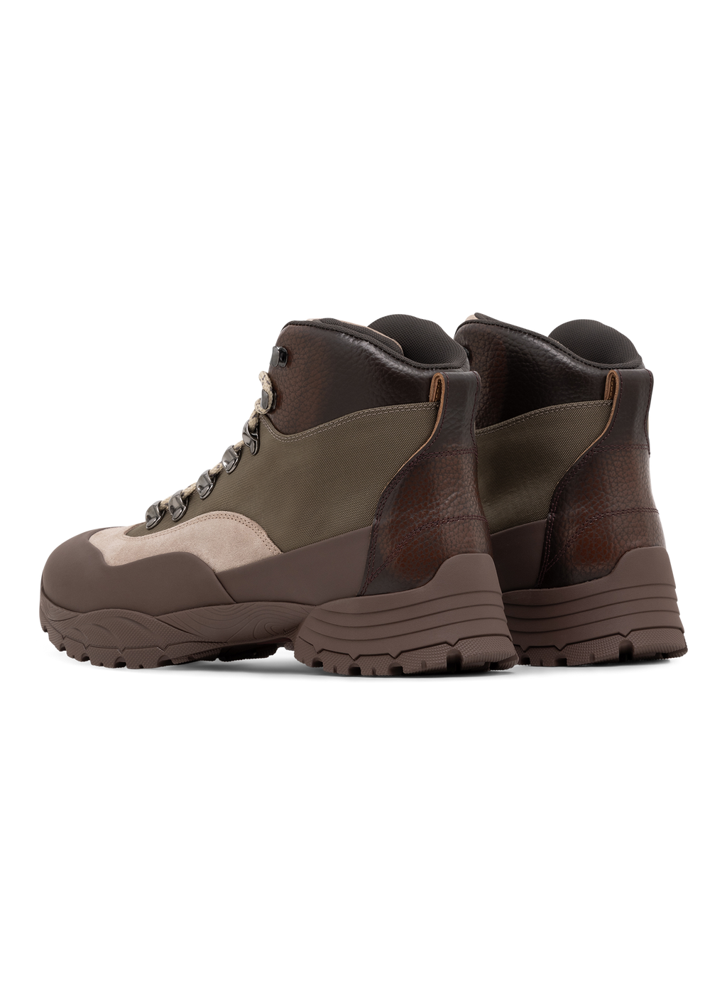Hiking boots in leer | Bruin