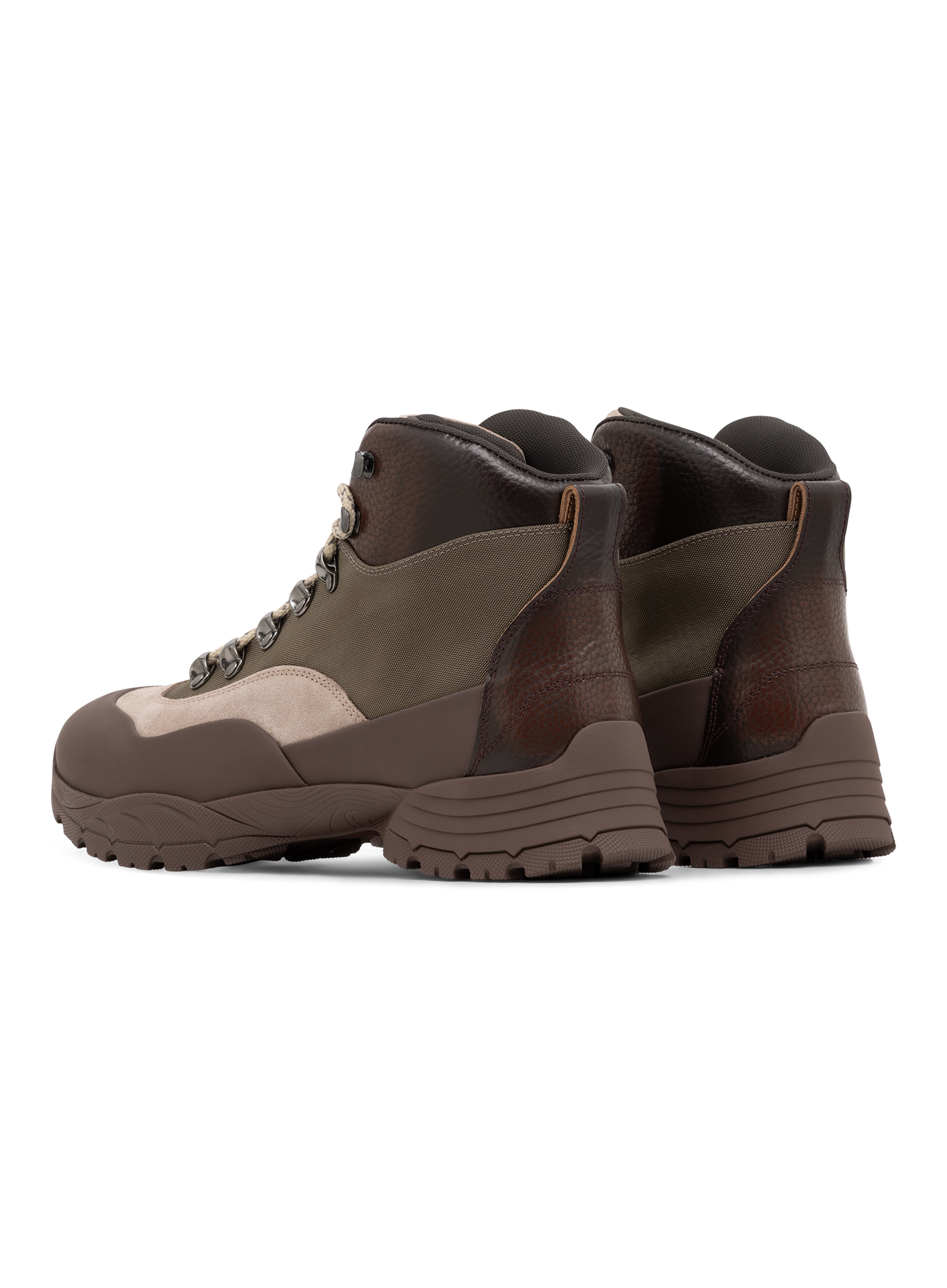 Hiking boots in leer | Bruin