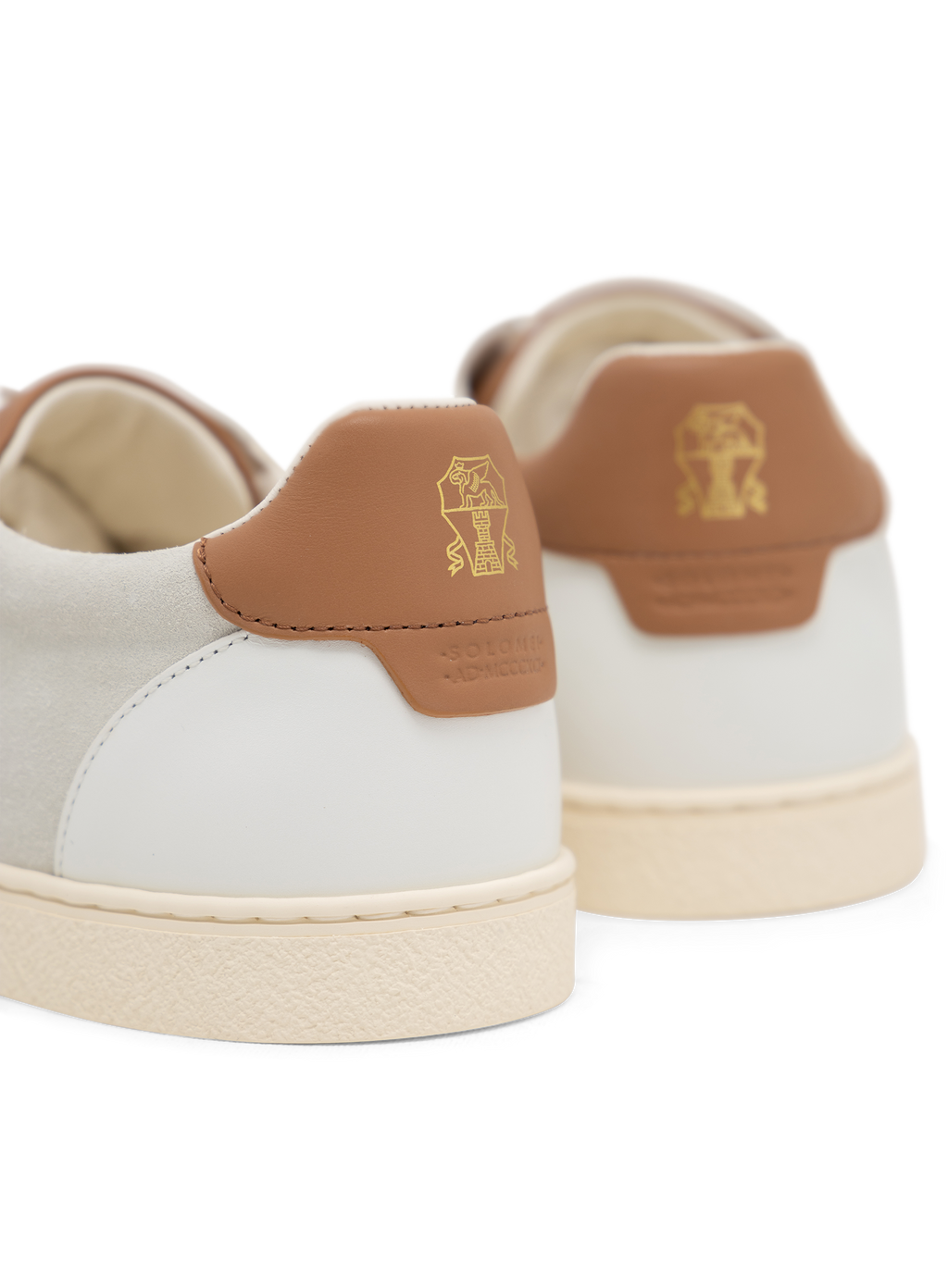 Lage sneakers van leer | FULL_WIDTH | Wit