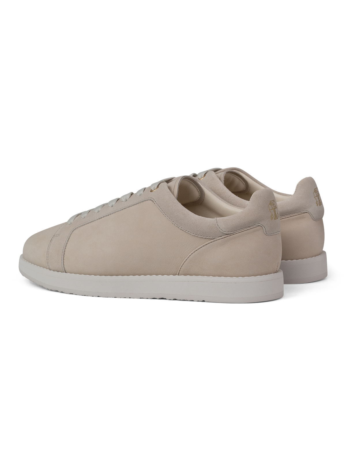Sneakers in leer | L.BEIGE