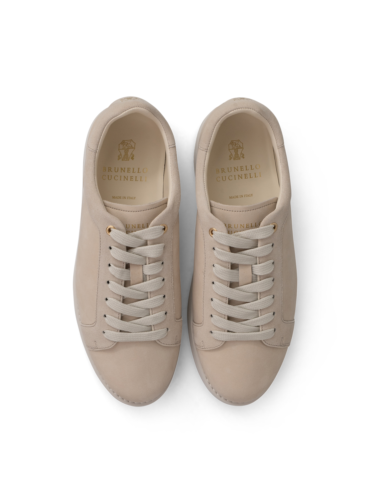 Sneakers in leer | L.BEIGE