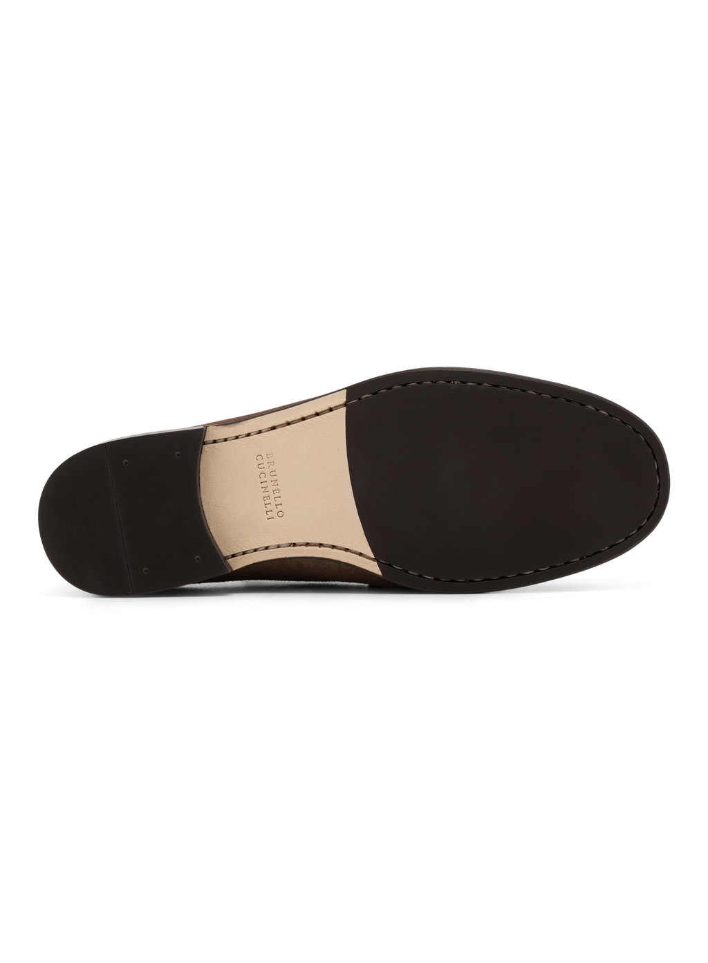 Penny loafers van suède | Bruin