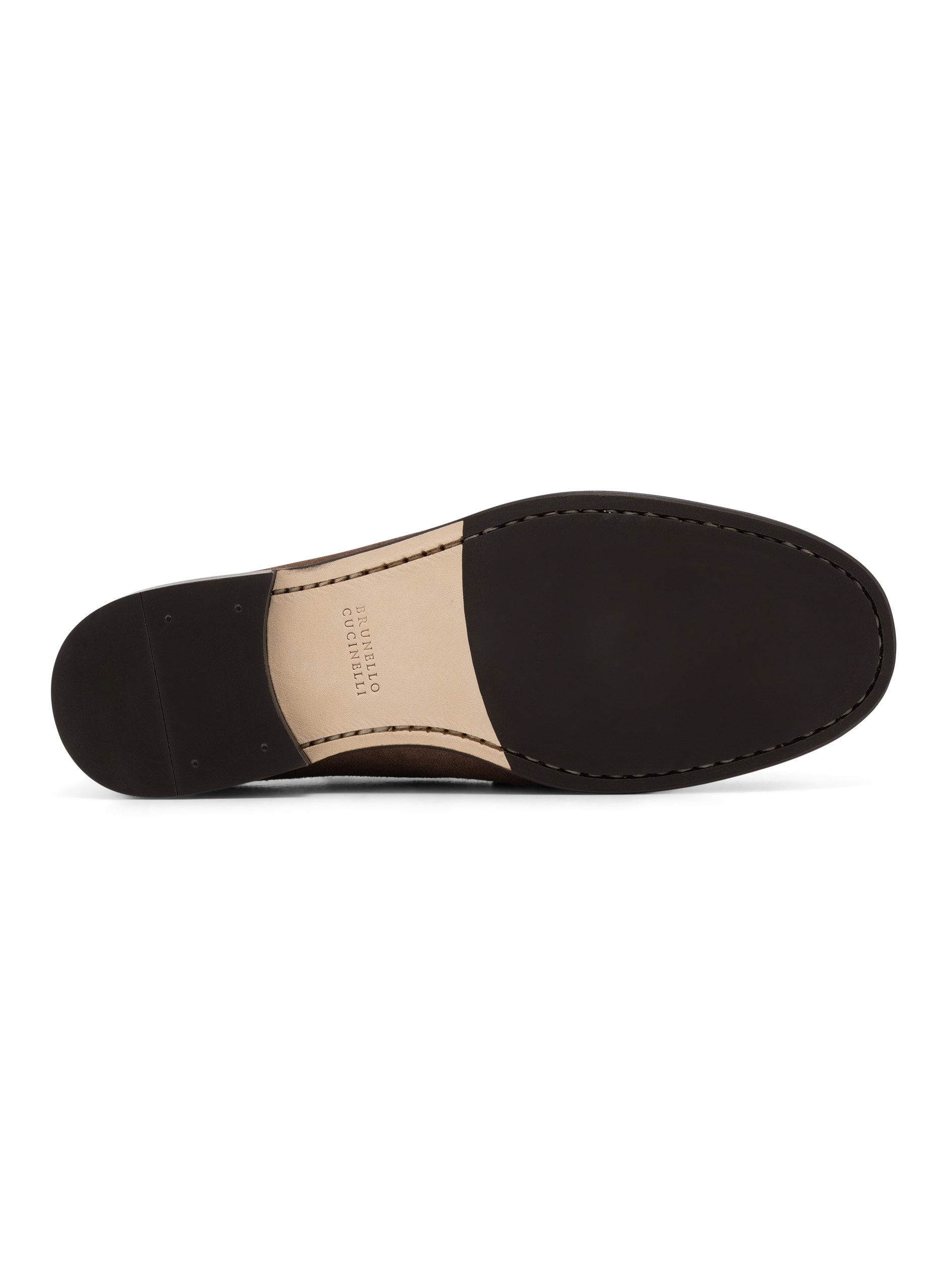 Penny loafers van suède | Bruin