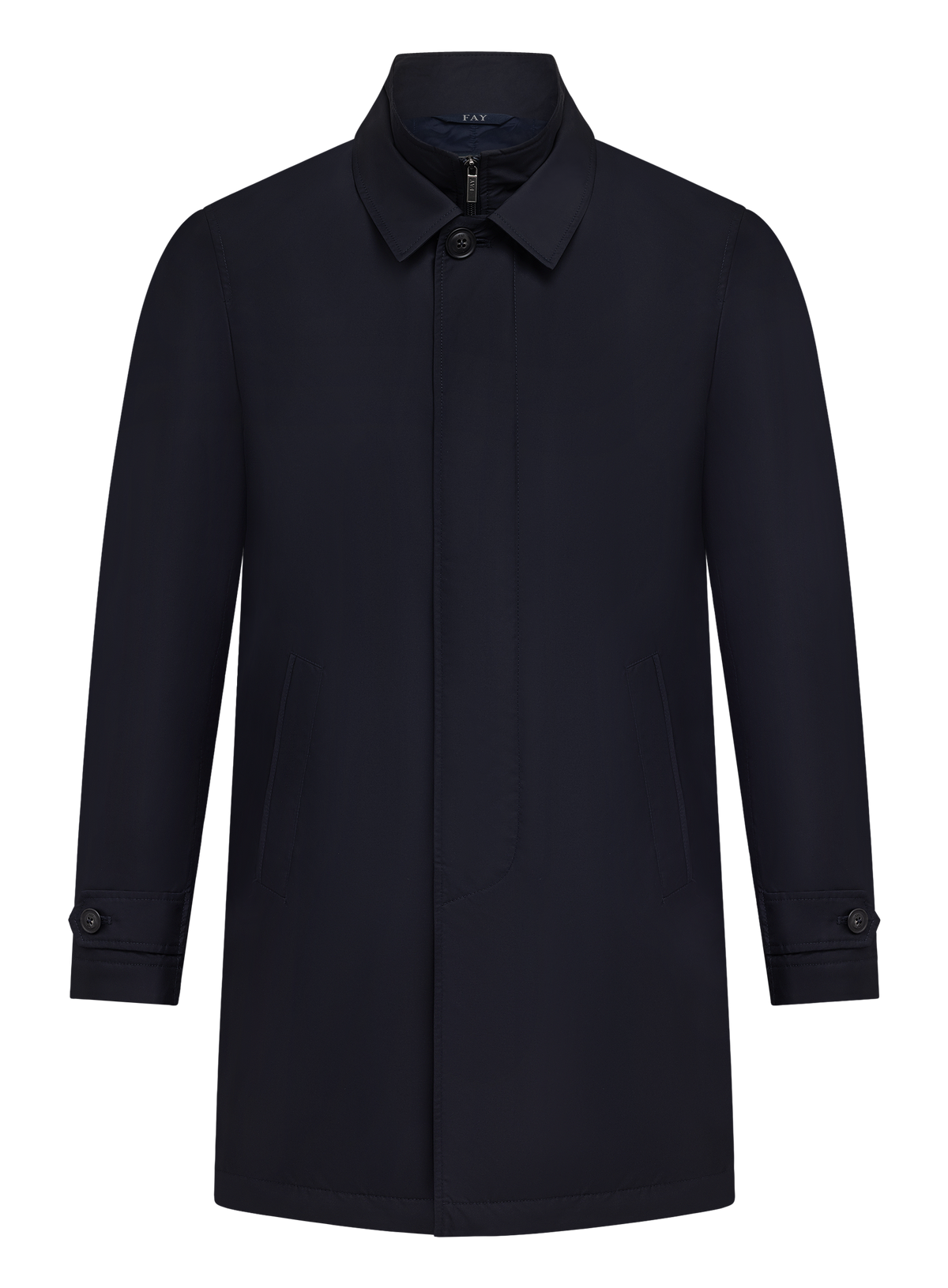 Morning Coat van technische wol | BLUE NAVY