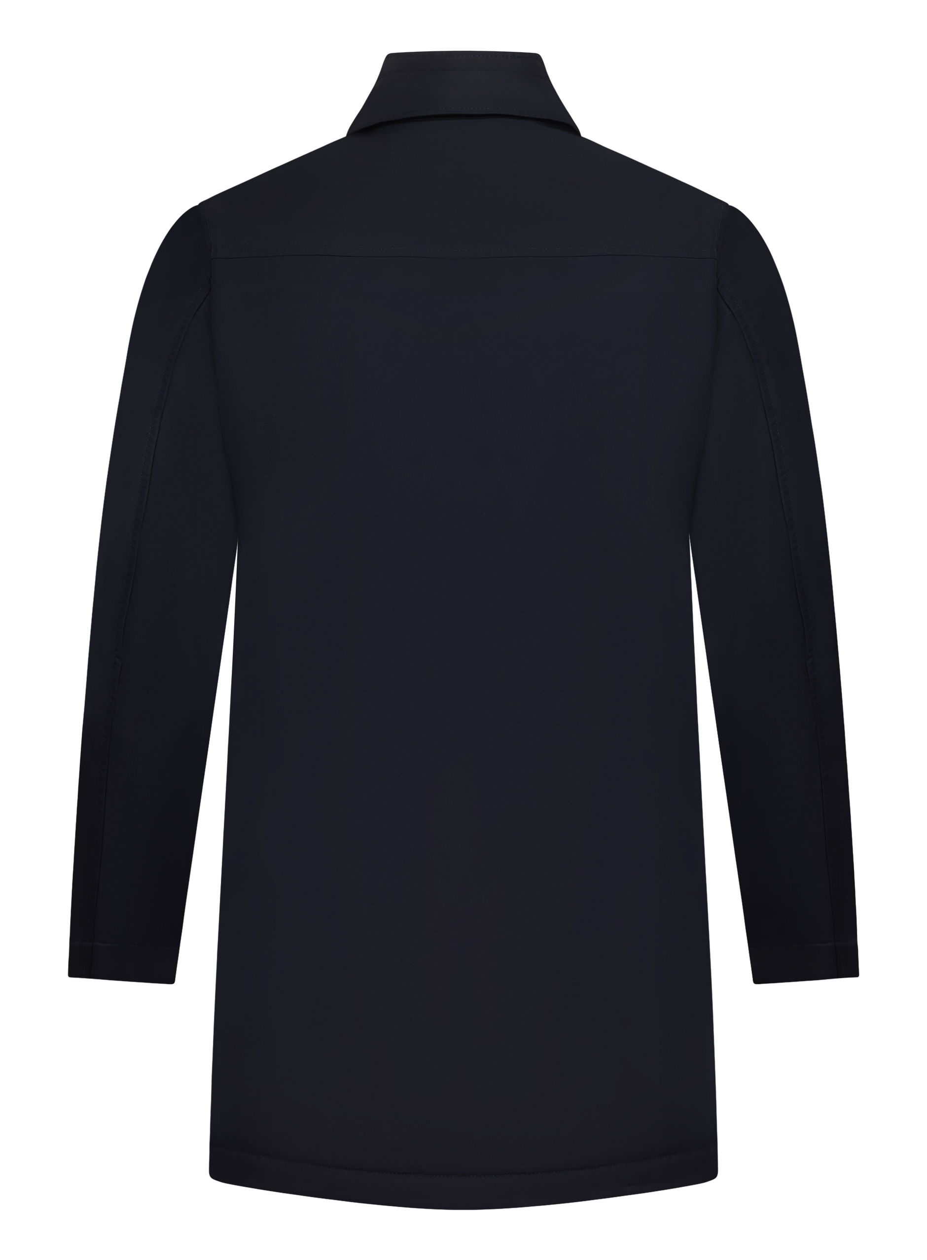 Morning Coat van technische wol | BLUE NAVY