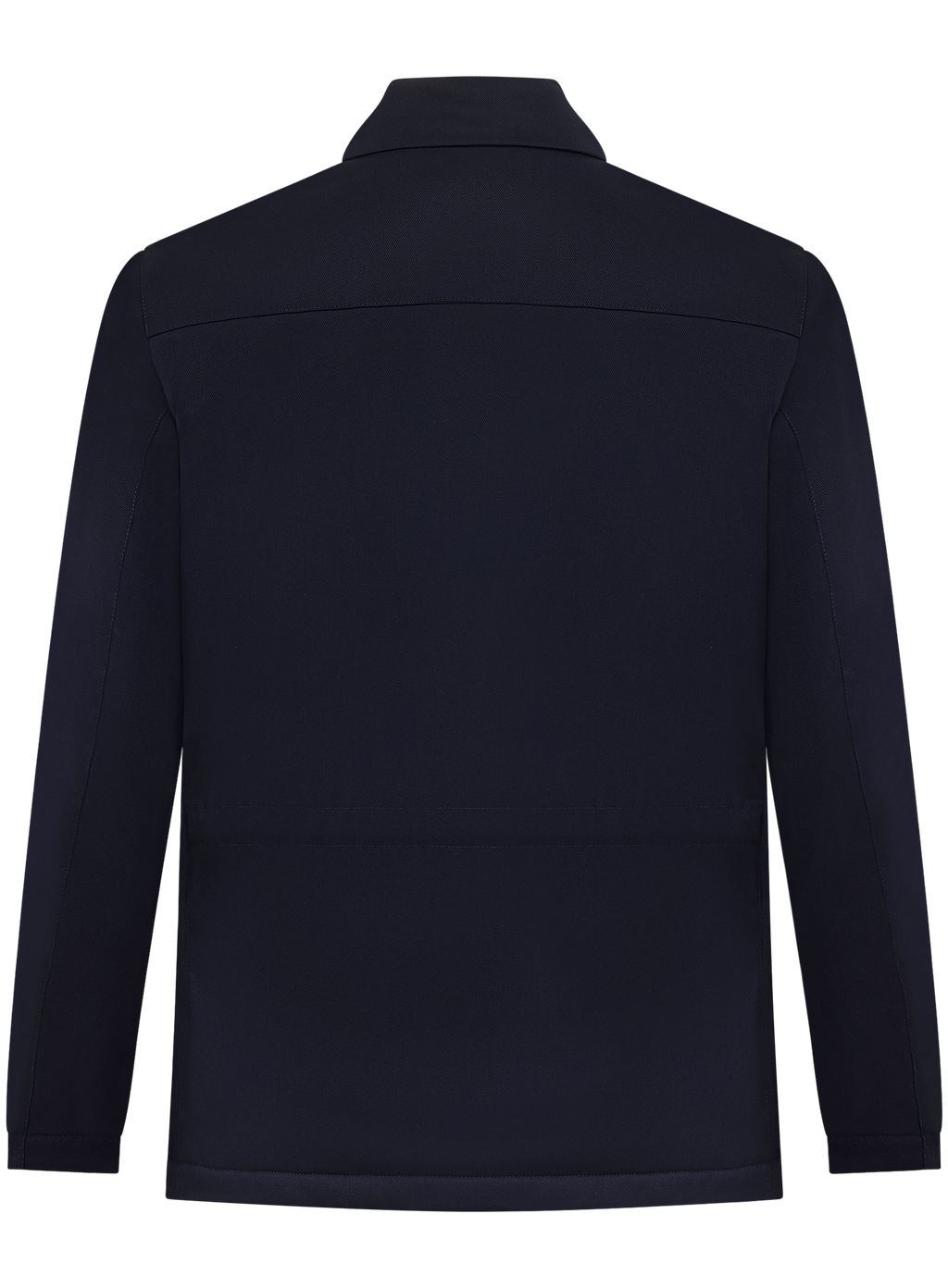 Travel field jacket van stretch scheerwol | BLUE NAVY