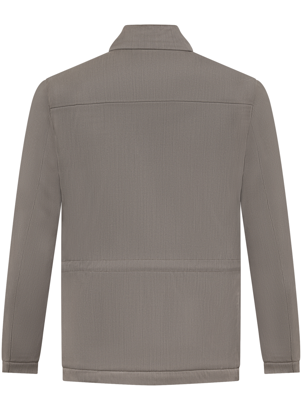 Travel field jacket van stretch scheerwol | Grijs