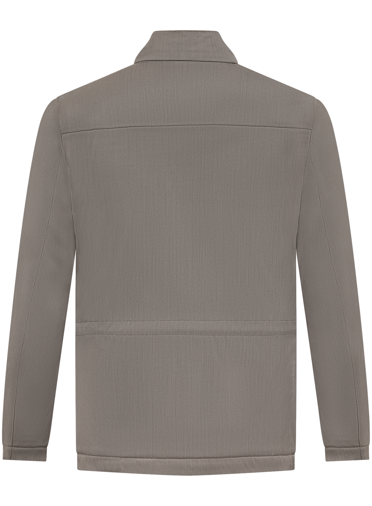Field jacket in wol stretch | Grijs