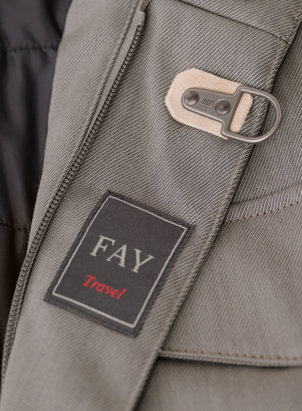 Travel field jacket van stretch scheerwol | FULL_WIDTH | Grijs