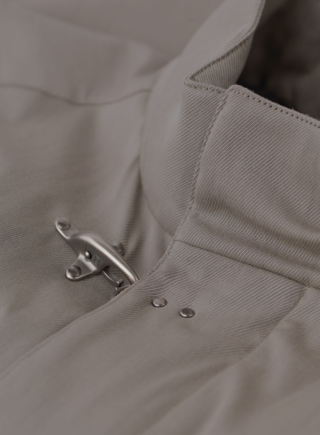 Travel field jacket van stretch scheerwol | FULL_WIDTH | Grijs