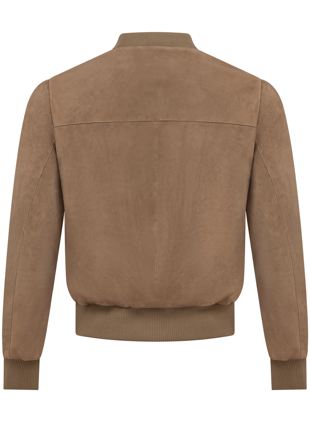 Bomberjack in suède | TAUPE BRUIN