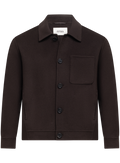 Overshirt in wol | D.Bruin