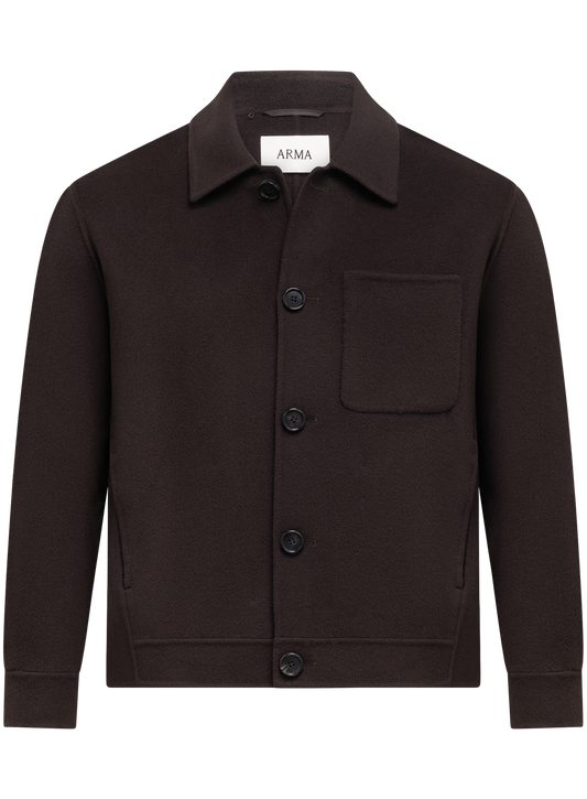 Overshirt in lana