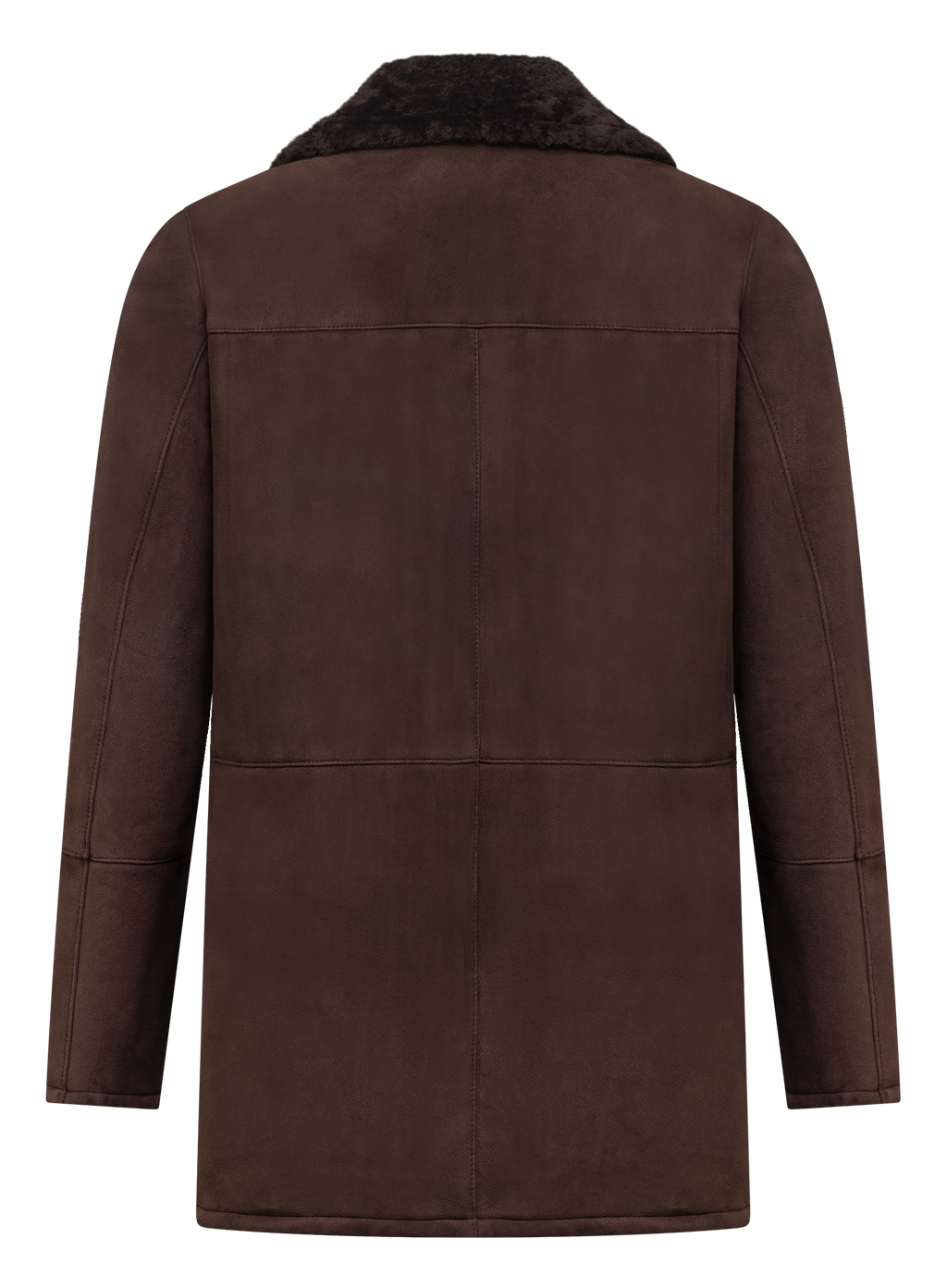 Lammy jas in suède en shearling | D.Bruin