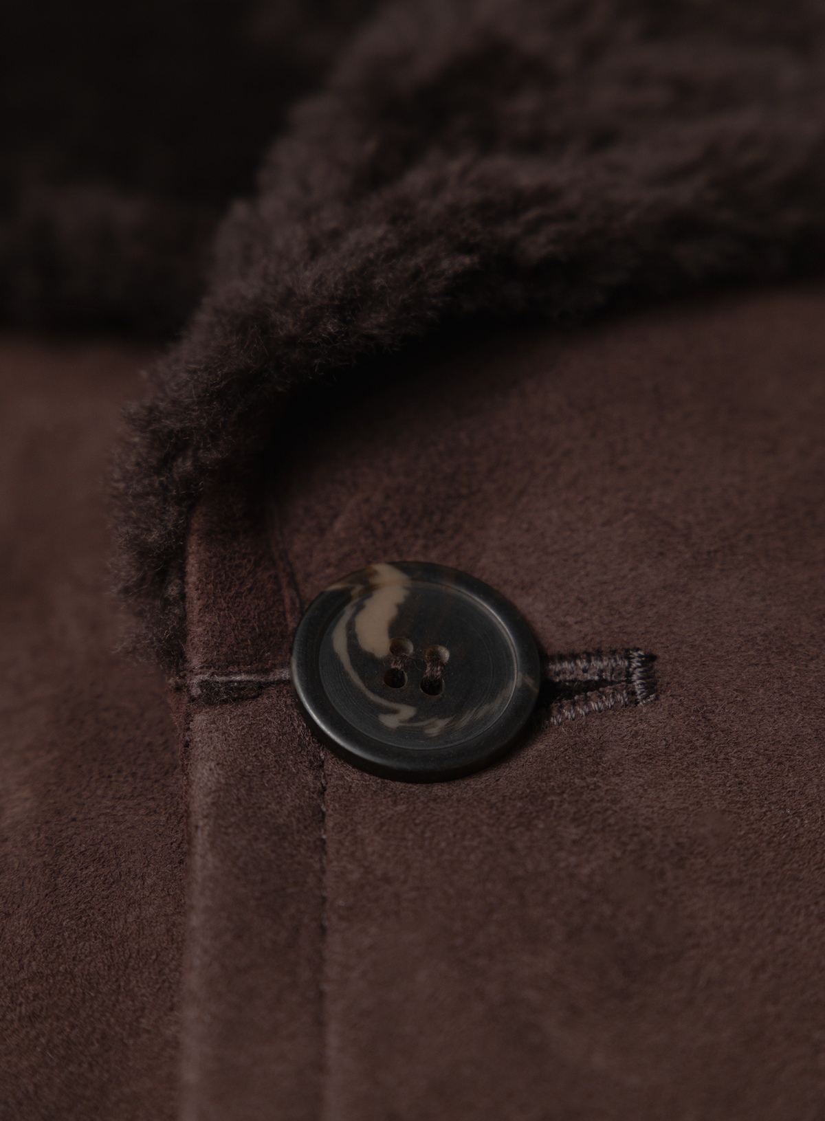 Lammy jas in suède en shearling | FULL_WIDTH | D.Bruin