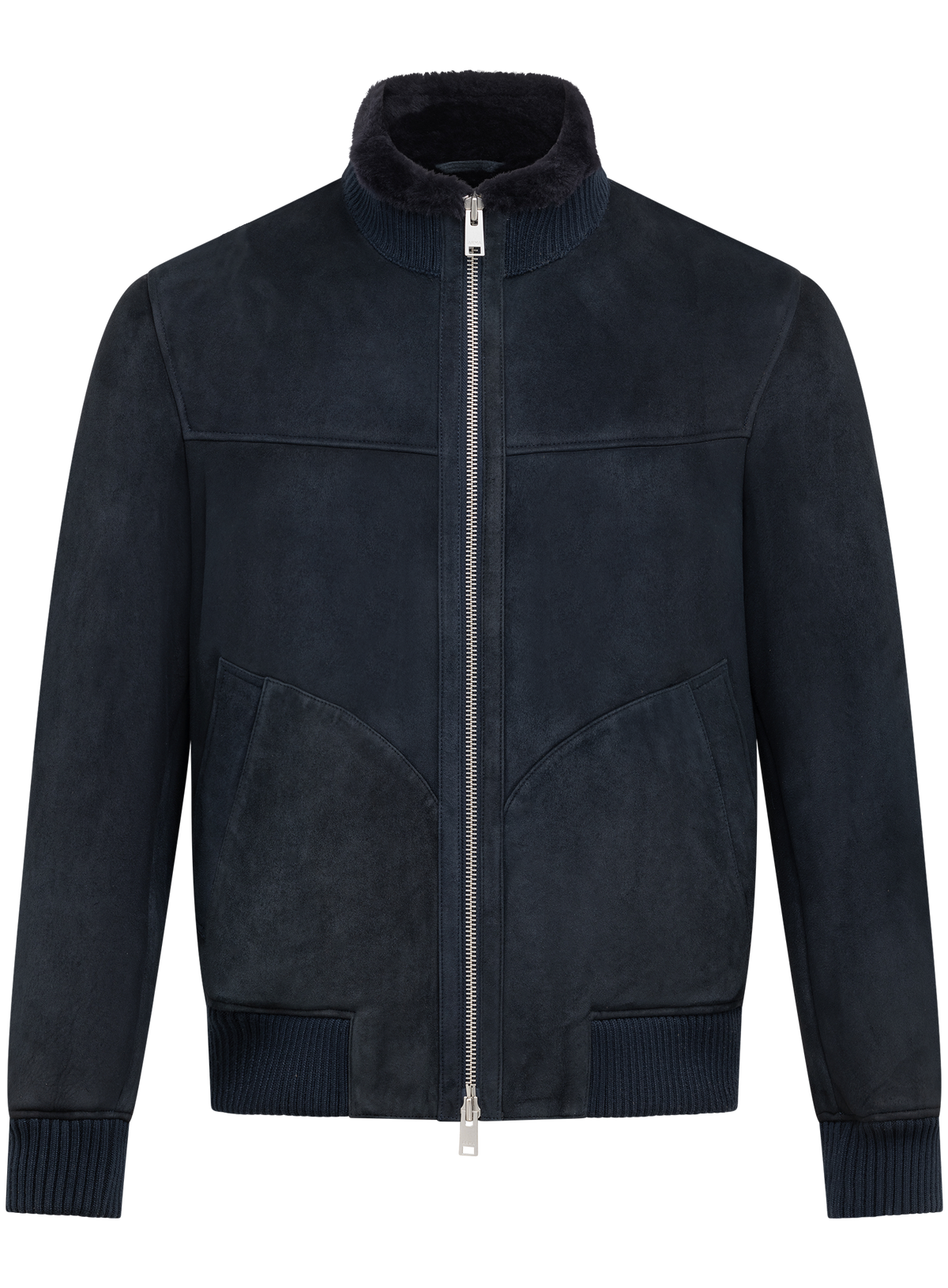 Bomberjack in suède | BLUE NAVY
