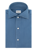 Denim overhemd in katoen | LGHT BLUE DENIM