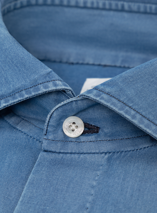 Napoli cotton denim shirt