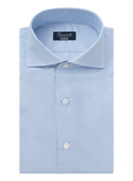 Napoli overhemd van katoen | Blauw