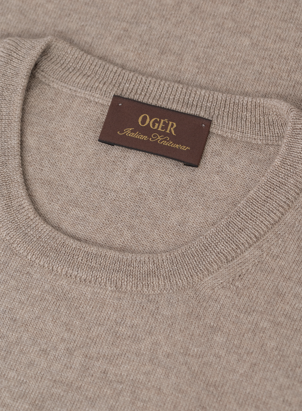 Ronde hals in wol | FULL_WIDTH | L.BEIGE