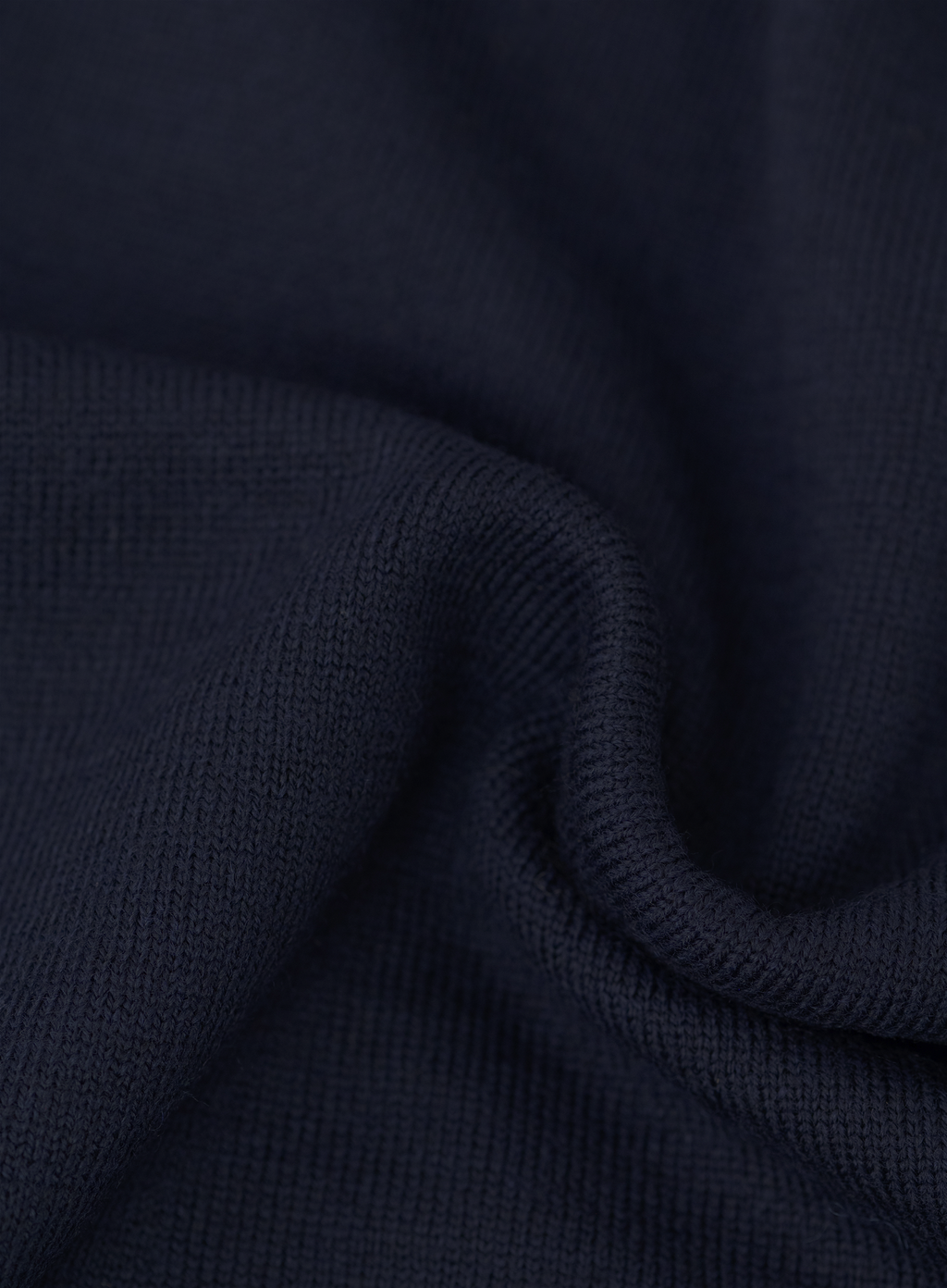 Fijngebreide crewneck van scheerwol | FULL_WIDTH | BLUE NAVY