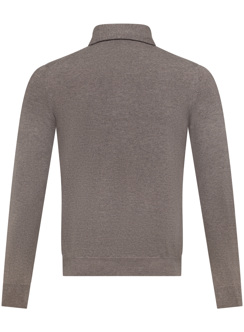 Polo in wol | Beige-Bruin