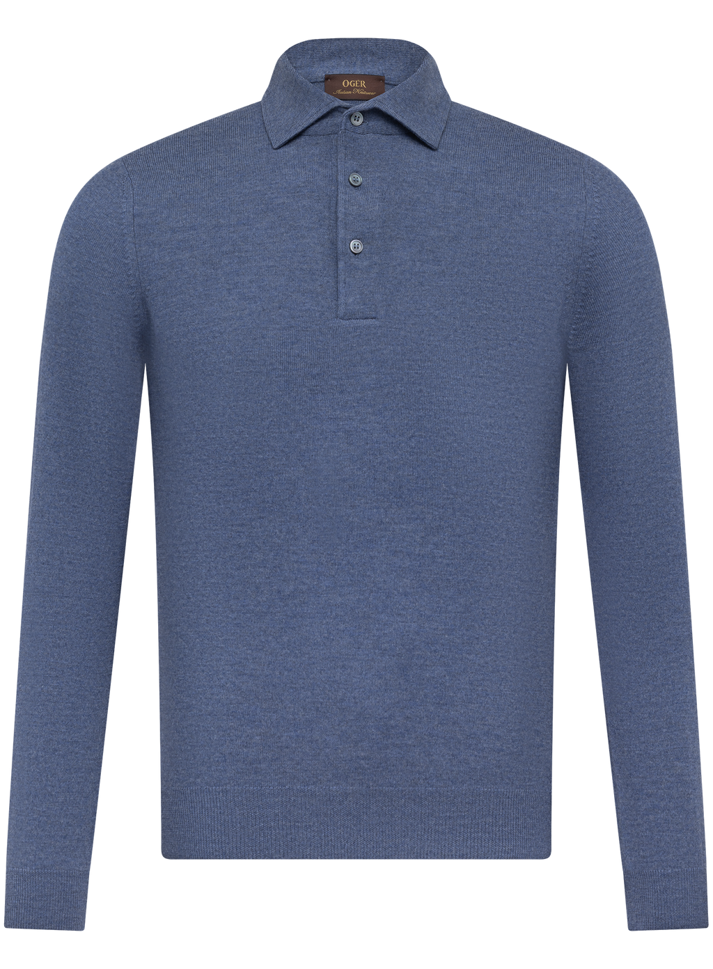 Polo in wol | JEANS BLAUW