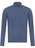 Polo in wol | JEANS BLAUW