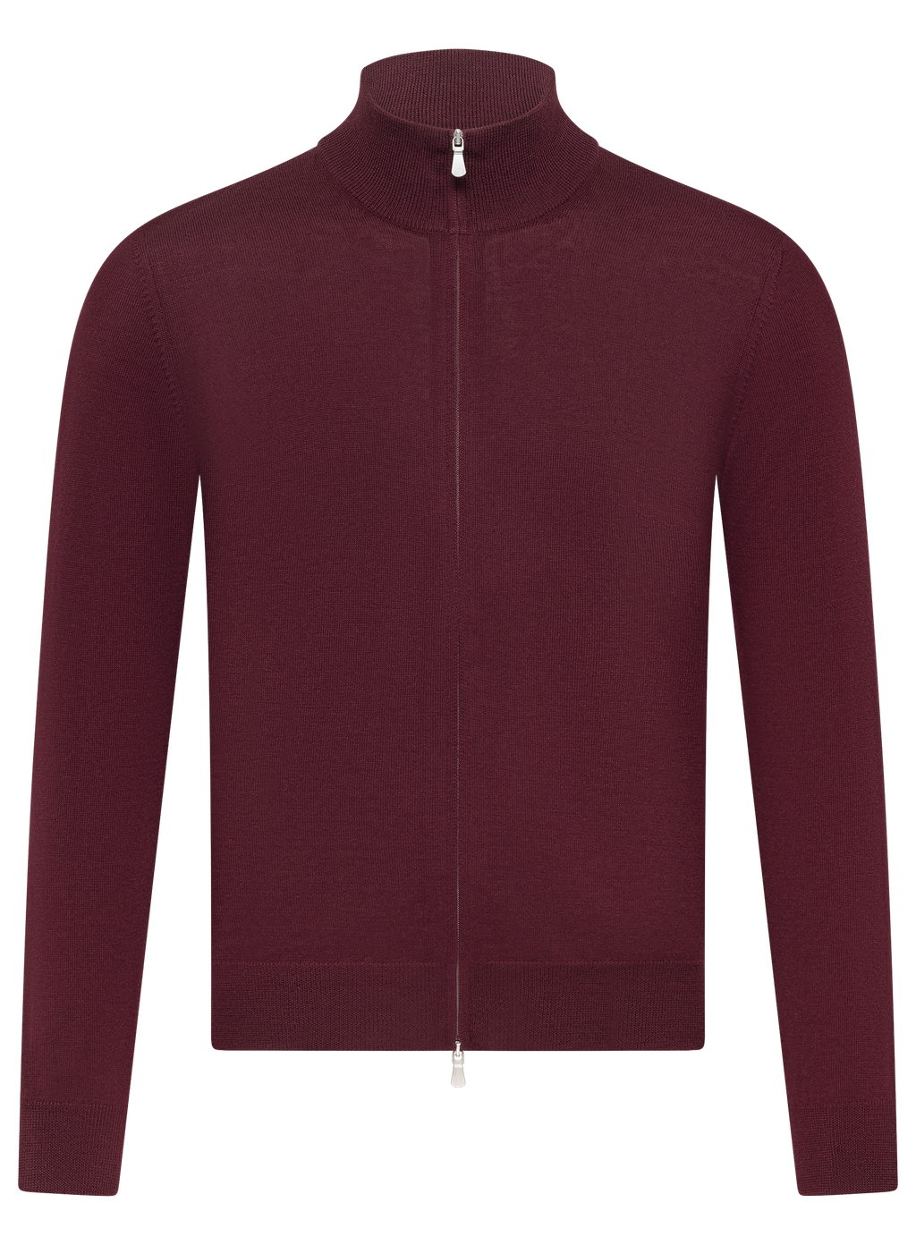Ritsvest in wol | Bordeaux
