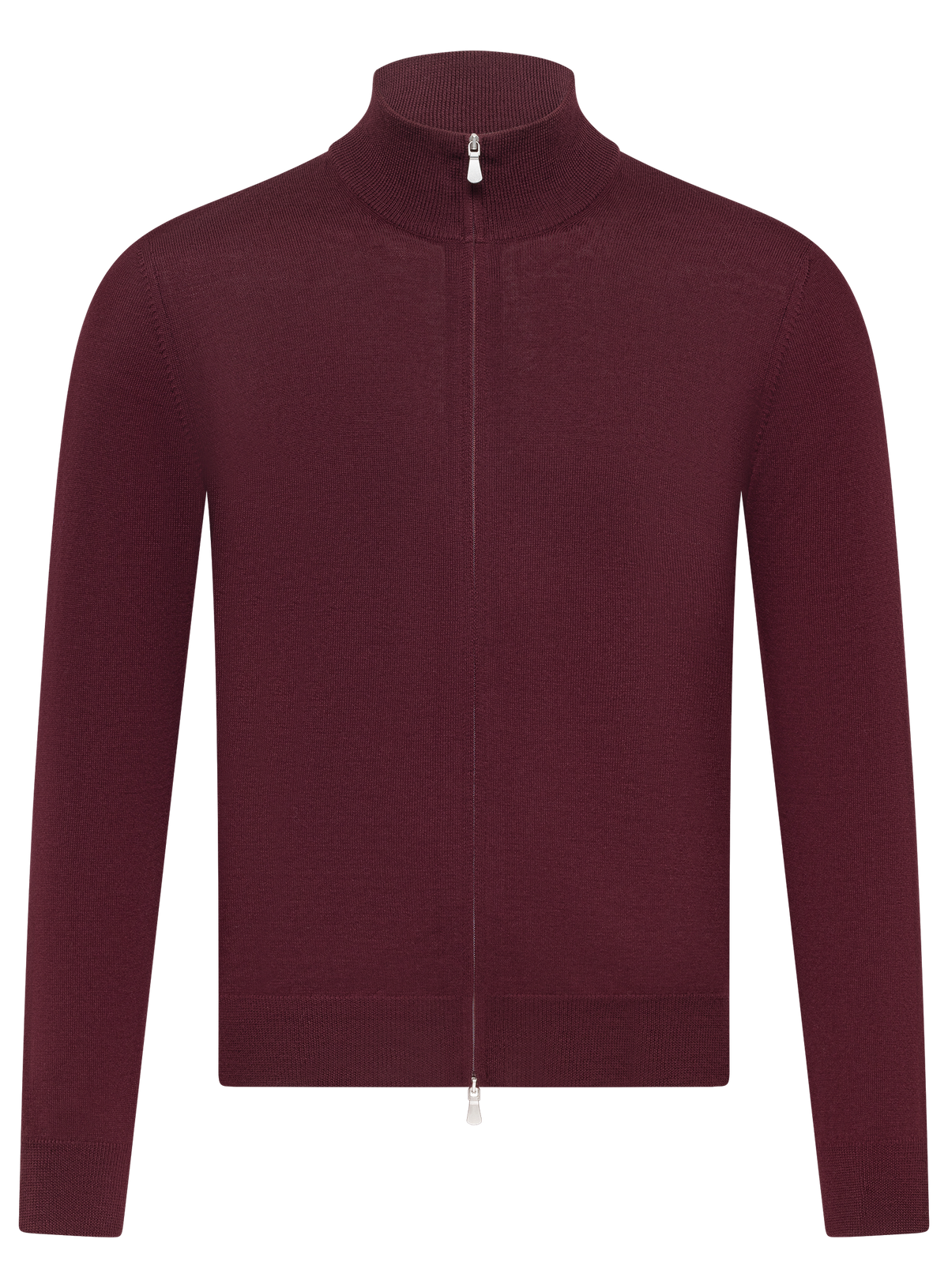 Ritsvest in wol | Bordeaux