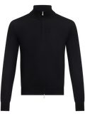 Ritsvest in wol | Zwart