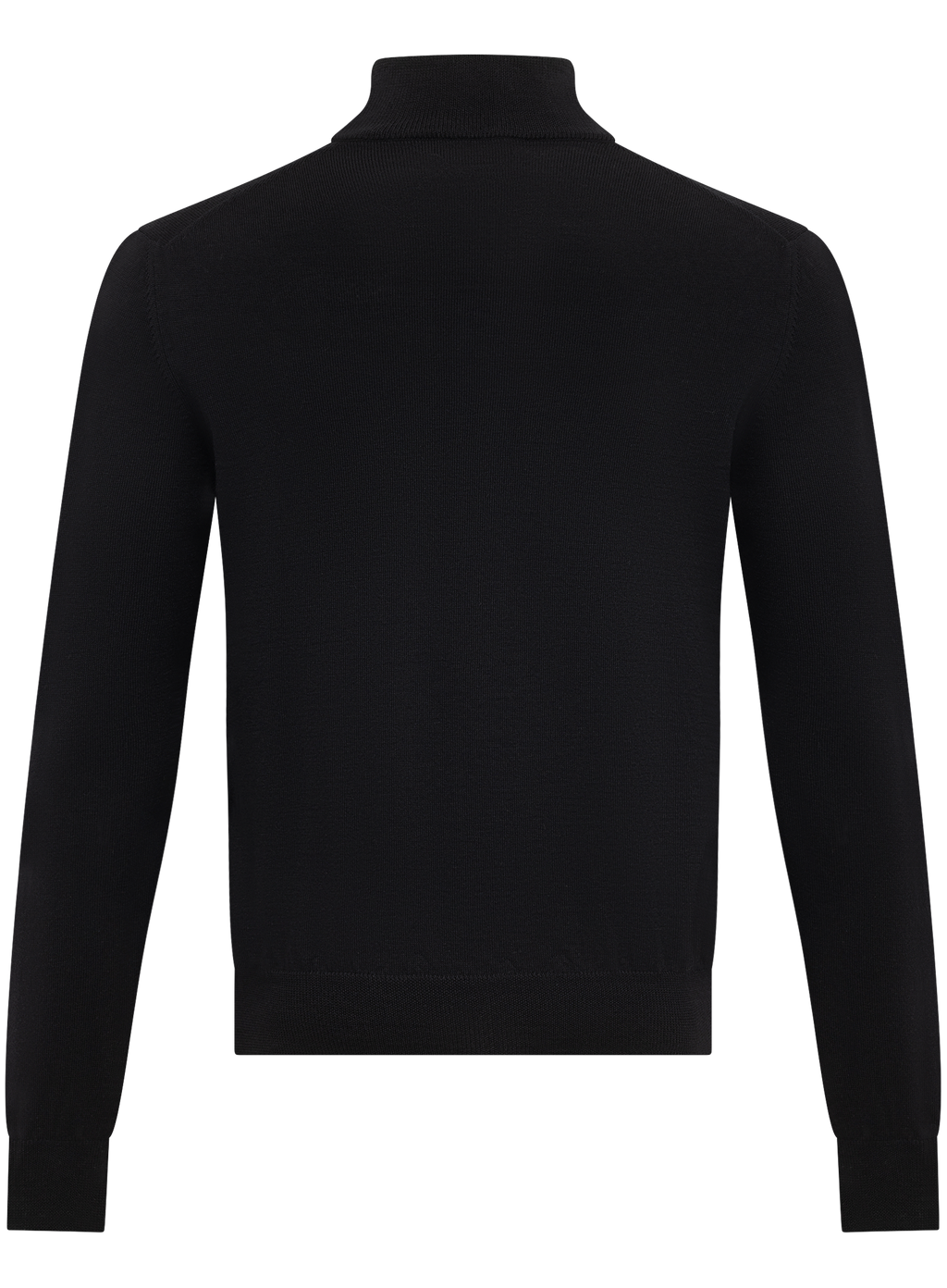 Ritsvest in wol | Zwart