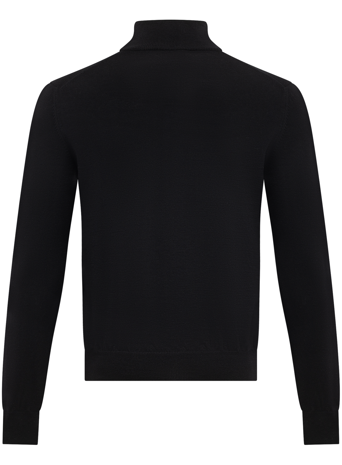 Ritsvest in wol | Zwart