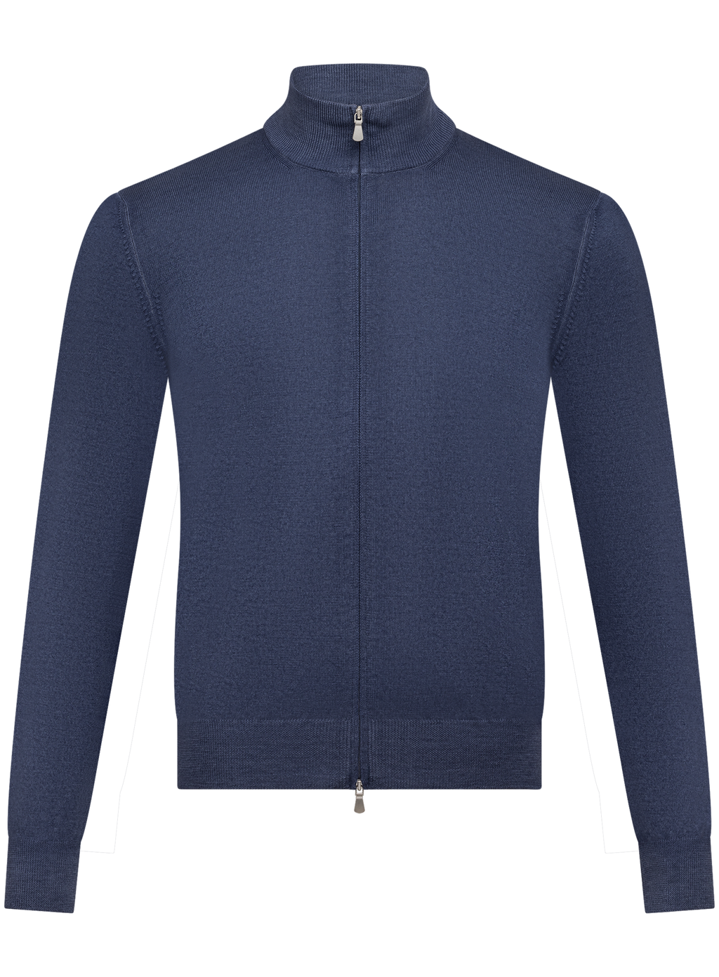 Ritsvest in wol | JEANS BLAUW