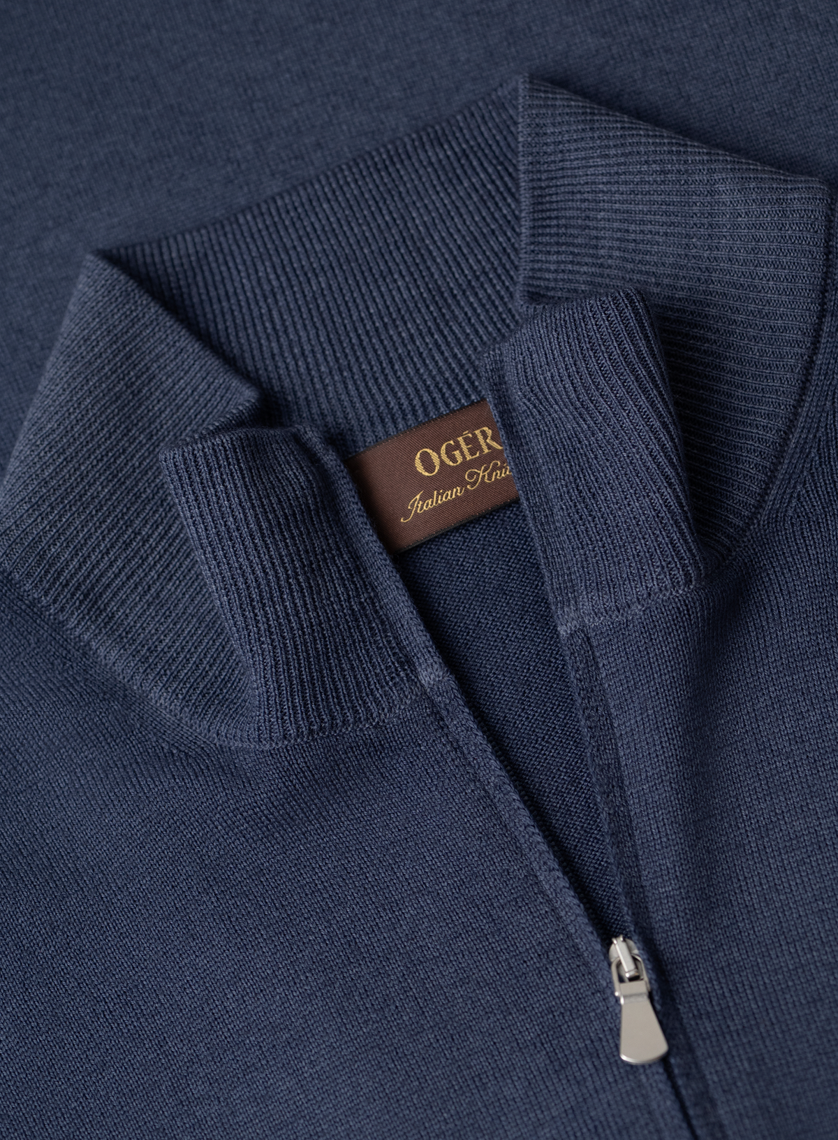 Ritsvest in wol | FULL_WIDTH | JEANS BLAUW