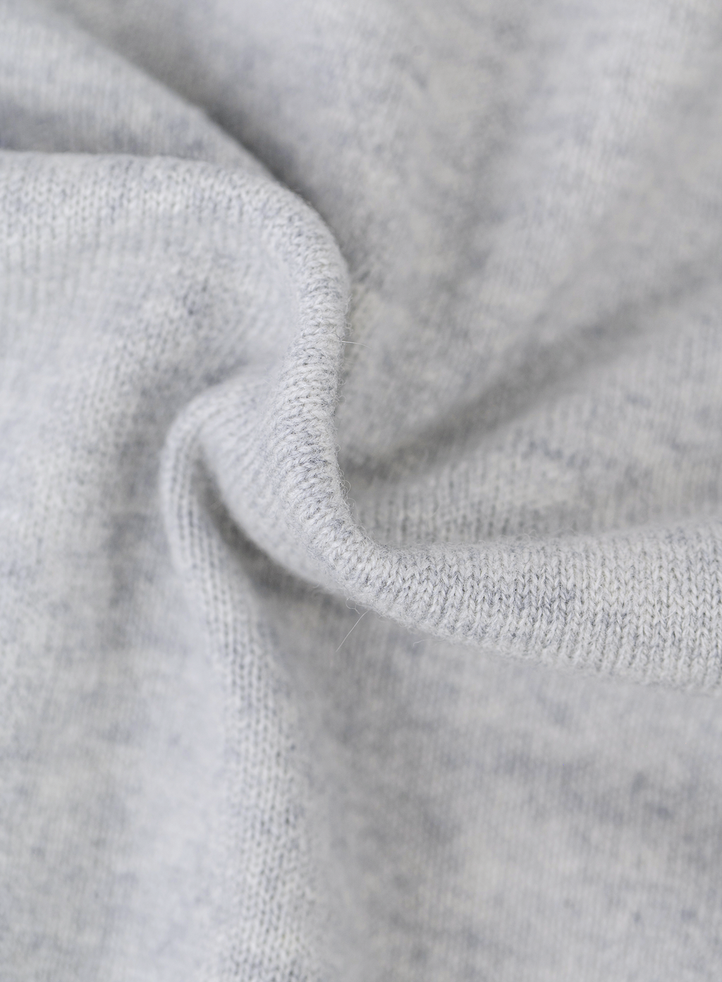 Half-zip trui in wol cashmere | FULL_WIDTH | L.Grijs