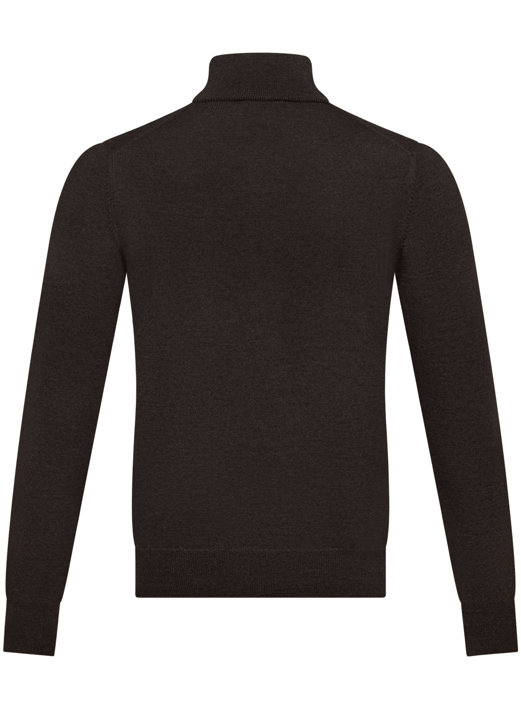 Half-zip trui in wol cashmere | D.Bruin
